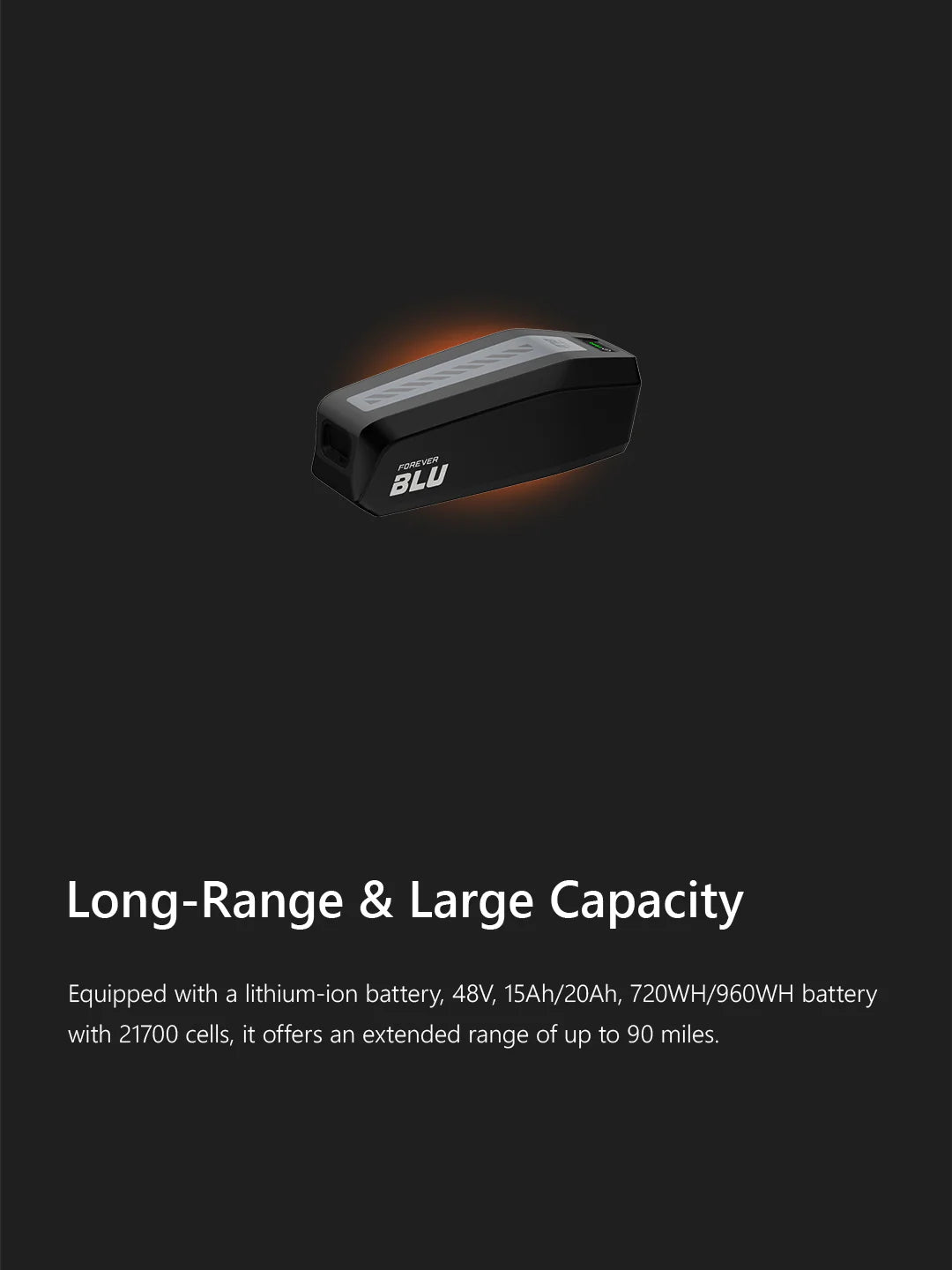 Forever BLU Bondi Battery – Replacement / Additional Battery